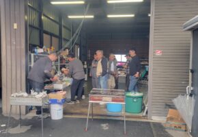 雨☔　BBQ
